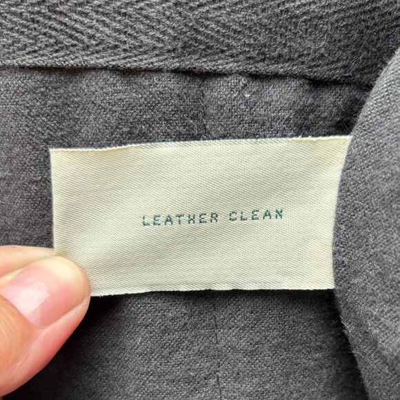 John Ashford 90s VTG Soft Black Leather Jacket, Lived-In, Relaxed Fit Men's L - Picture 15 of 15